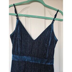 FRANSESCA'S Jun Ivy Blue Jumpsuit